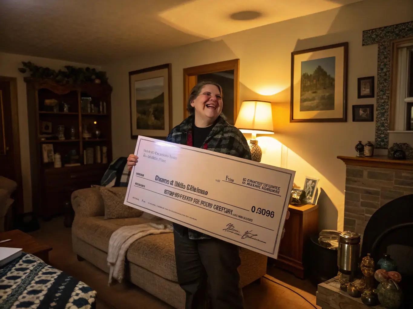 An image showing a person receiving cash or a check in exchange for their diabetic test strips, symbolizing quick and secure payment.